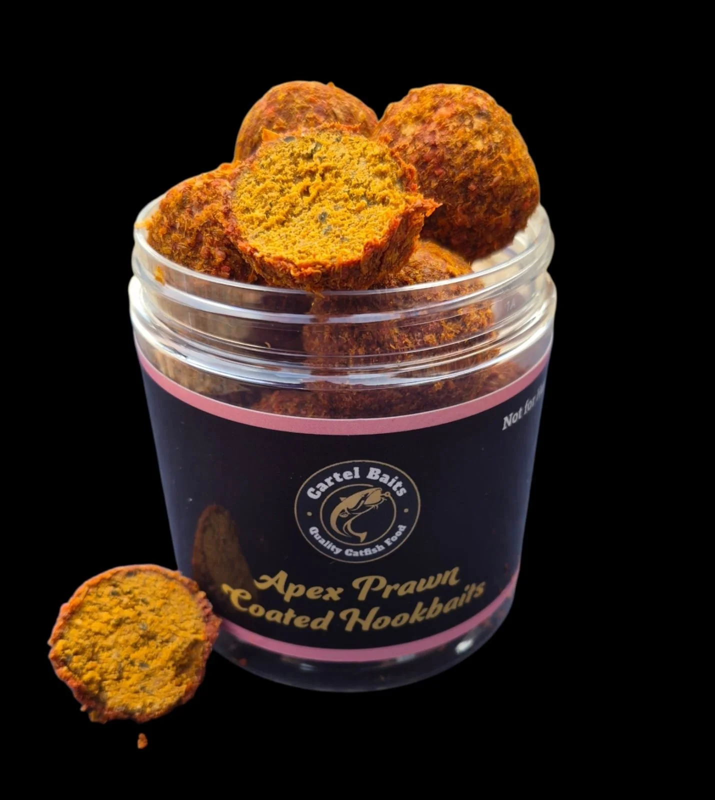 Apex Prawn 24mm Coated Hookers