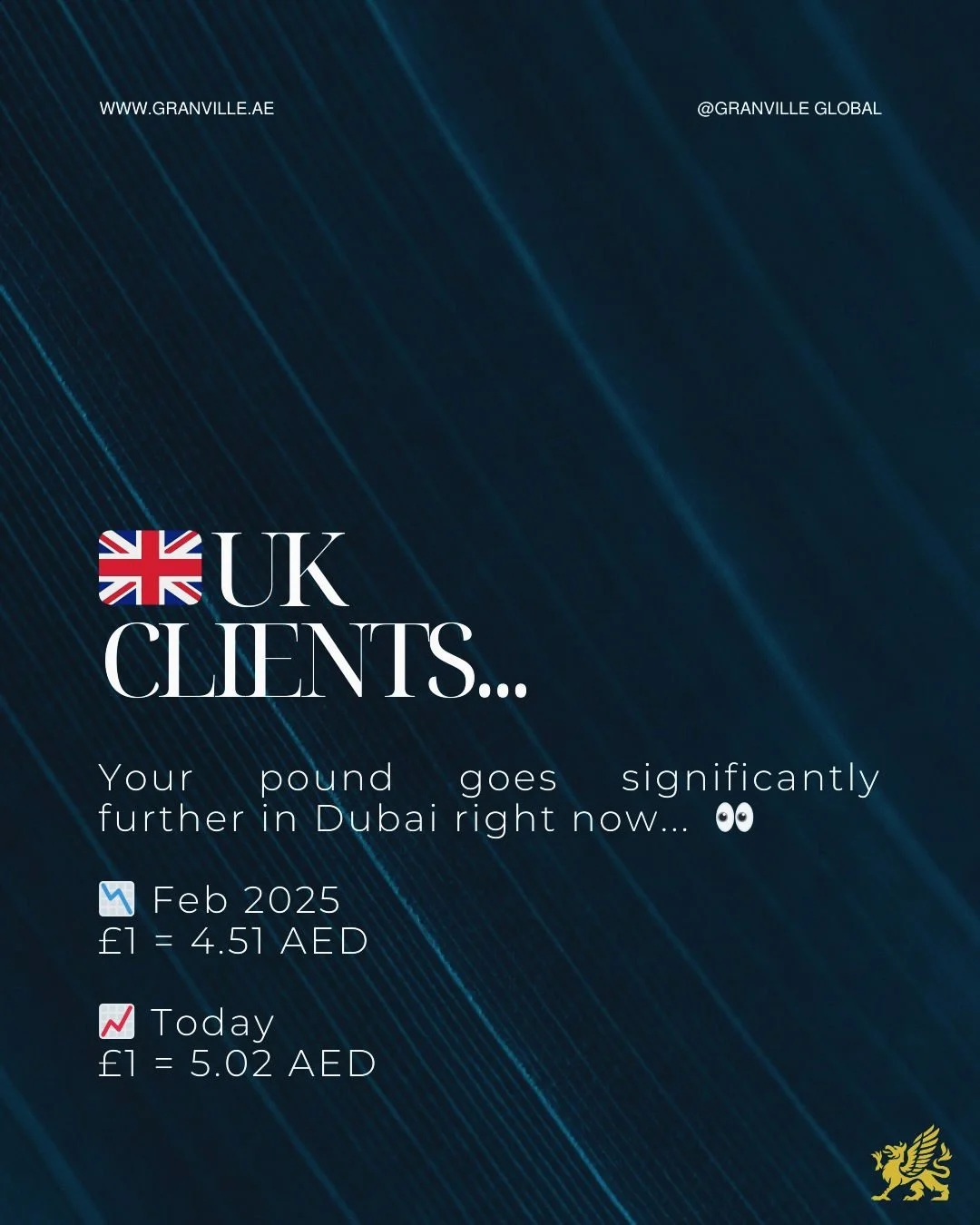 For UK buyers, FX advantage can fund the renovation that transforms a standard unit into a high-value home.
More value. Same pounds.
FX advantage + smart renovation = a better asset.

Contact us to explore your options!
🇬🇧➡️🇦🇪 

#ukbuyers #dubaip