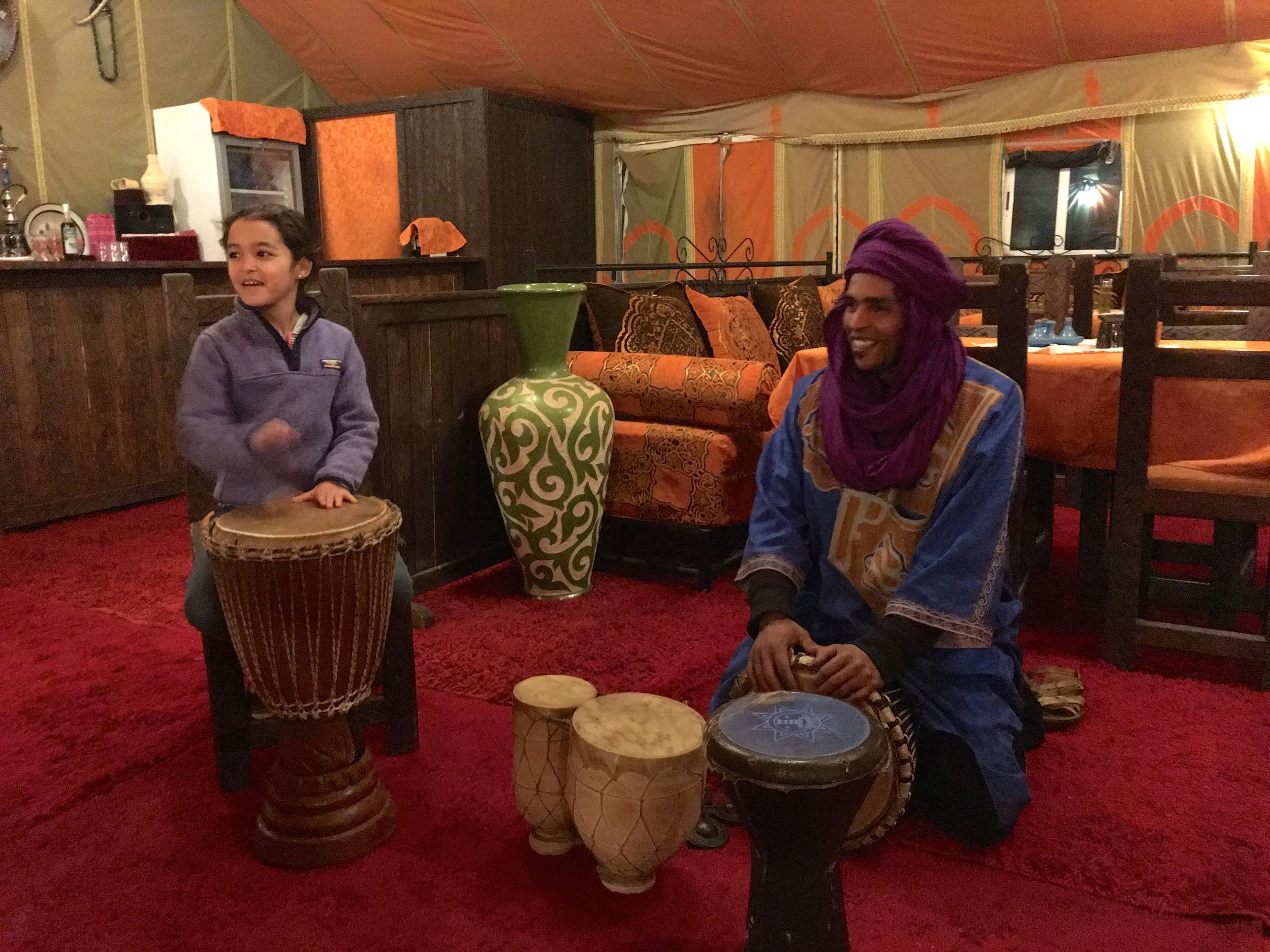 Playing Music in the Dessert.JPG