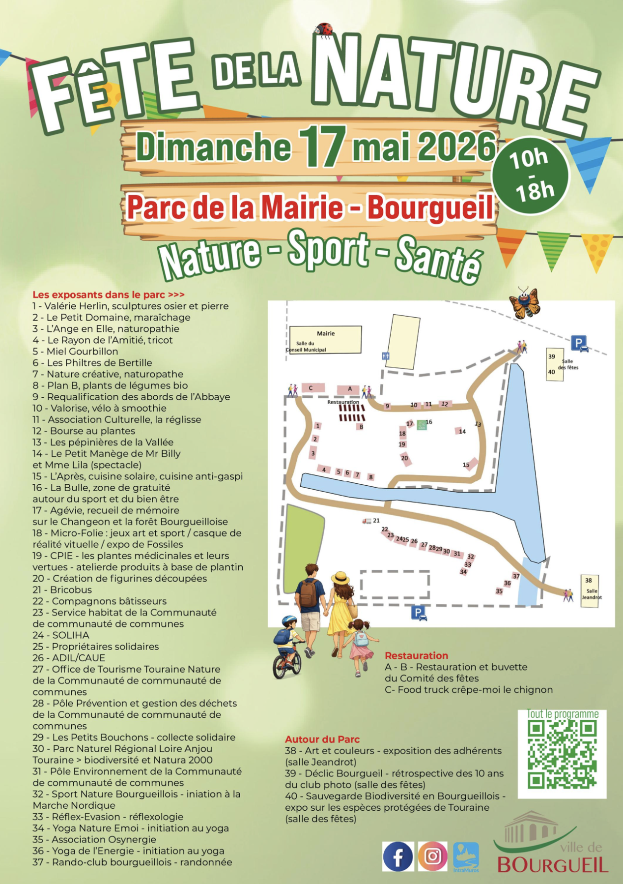 Fête de la Nature, à Bourgueil, le 17 mai 2026