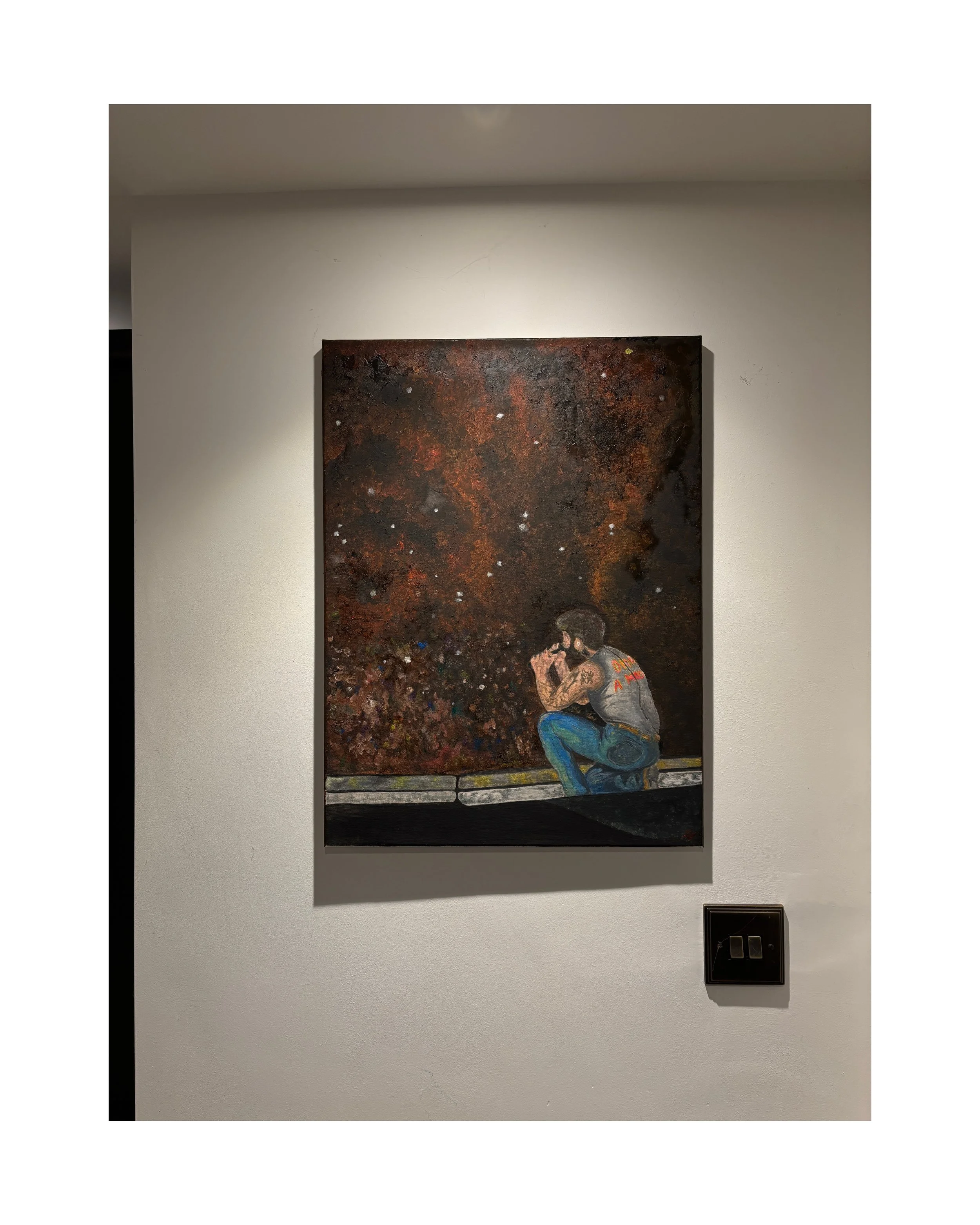 "Diary of a Madman" - Oil on Canvas