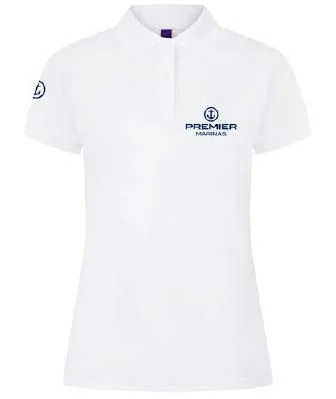 Ladies Coolplus polo white front.JPG
