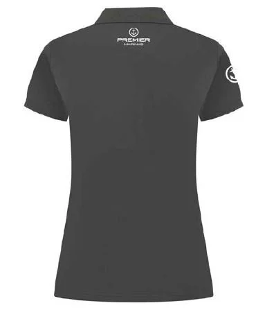 Ladies Coolplus polo charcoal back.JPG