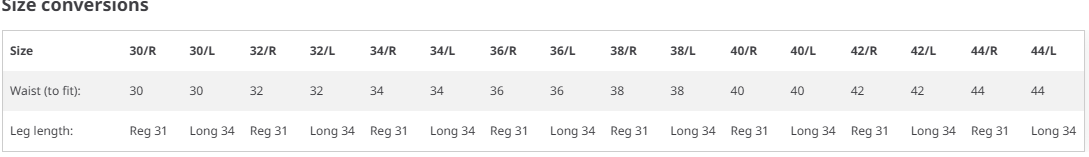 PR560 Premier MEN Performance Chino Jean Size Guide.PNG (Copy)