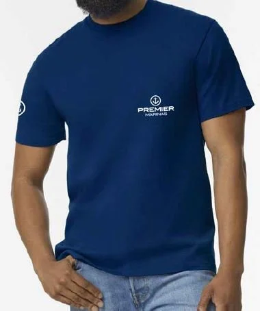 Softstyle Navy t-shirt front.JPG