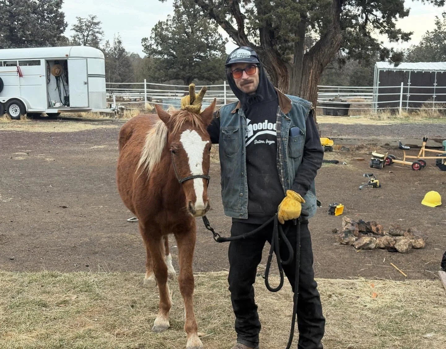 Got myself a new project. Meet my little warm springs mustang! She&rsquo;s a yearling filly that was caught wild off the Rez in August I was told and she has some impressive skills already. She still has a lot of growing left and I&rsquo;m super exci