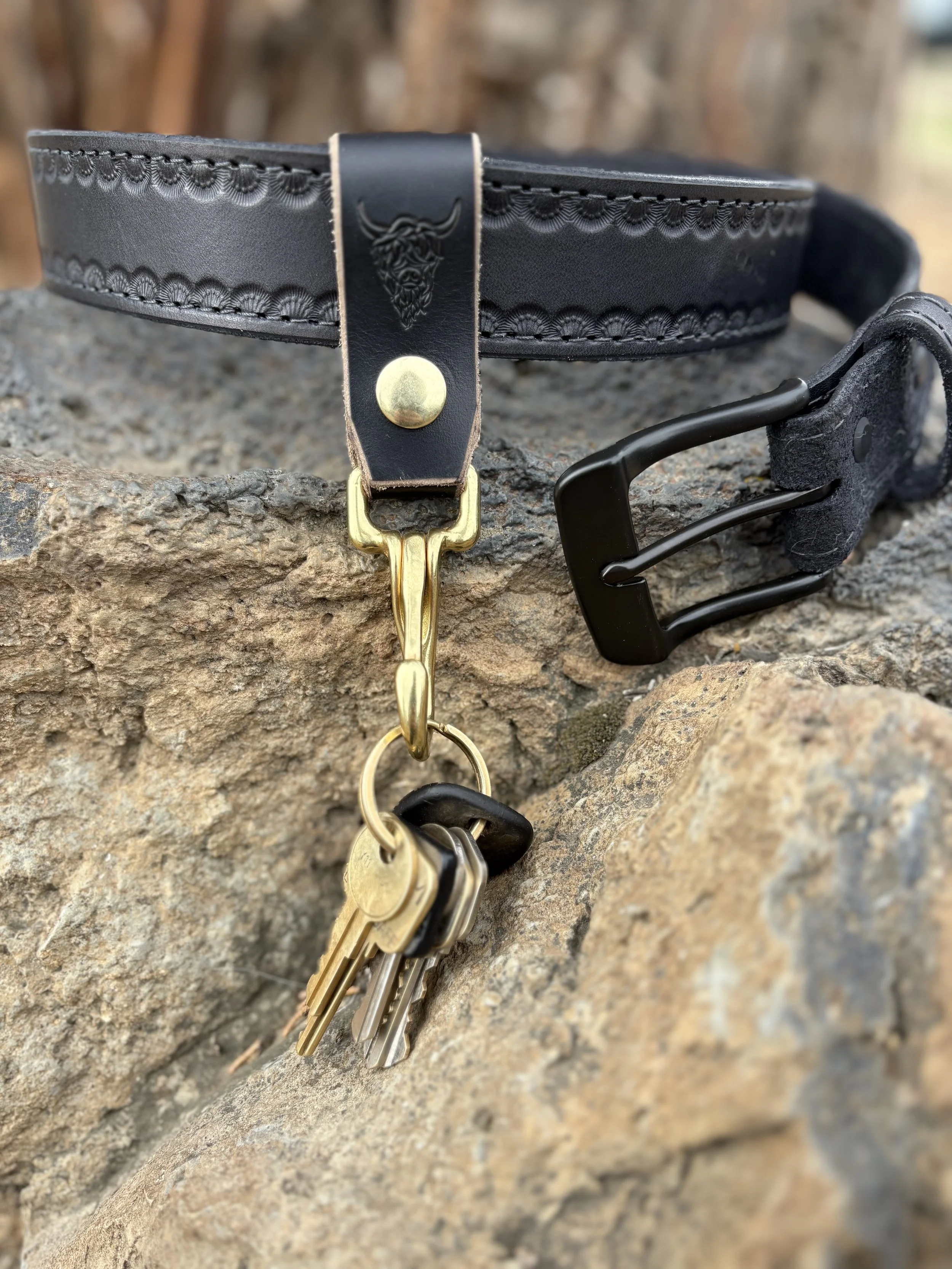 Halter Snap Key Chain