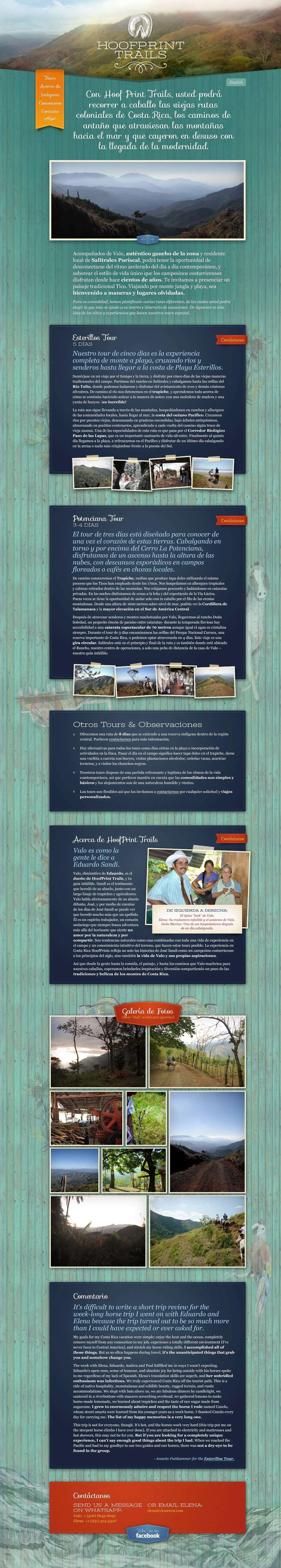 Hoofprint Trails en Español