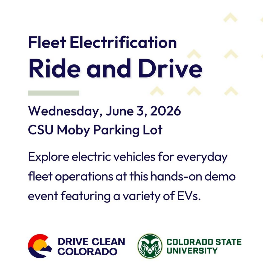 DCC-CSU Fleet Electrification Ride & Drive 