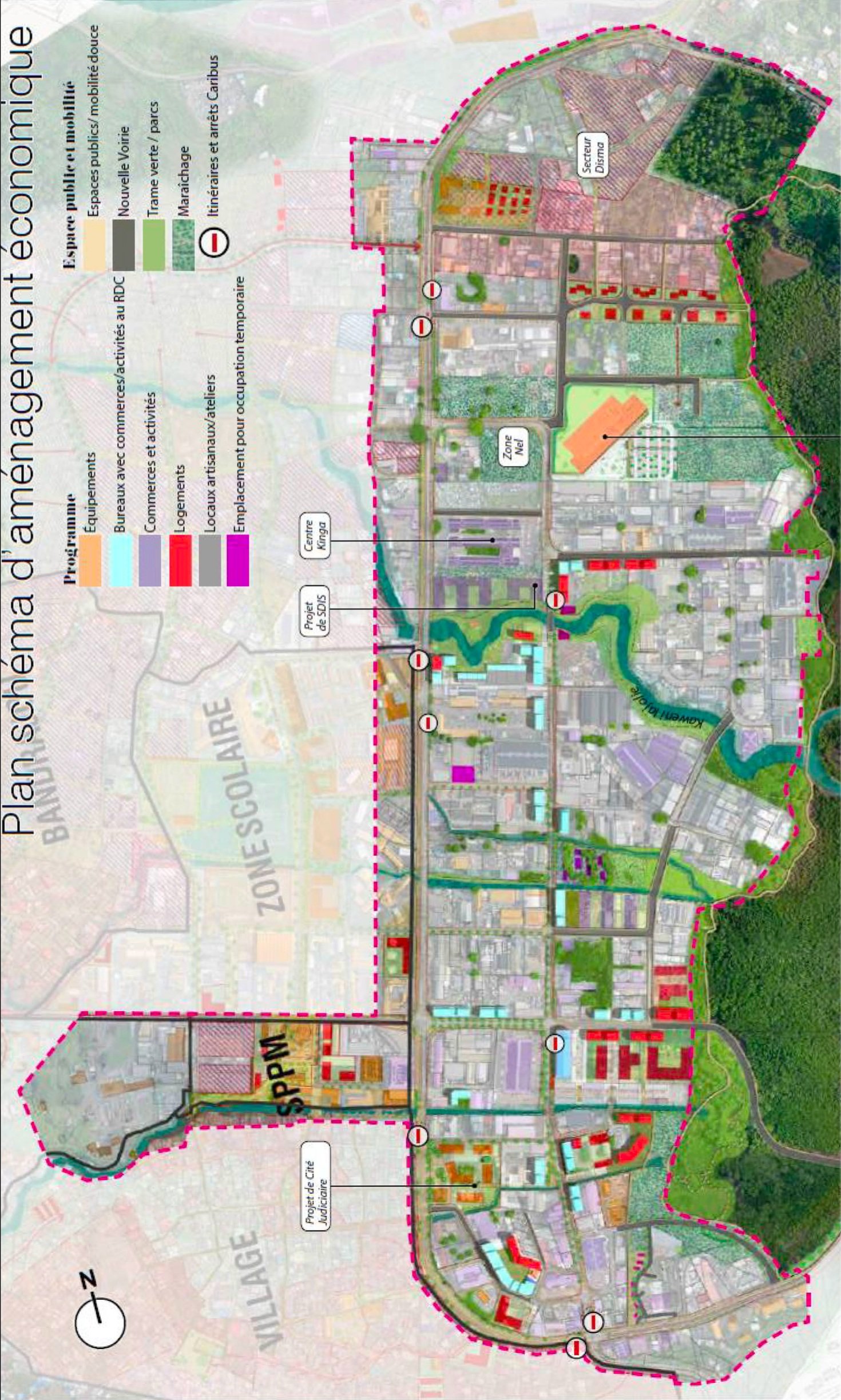 Plan de modernisation de la ZAE de Kawéni