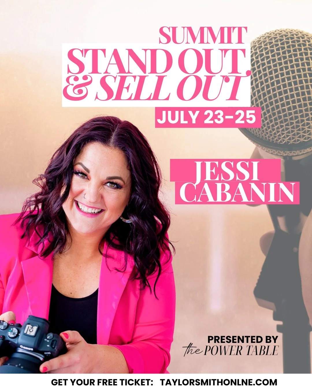 There&rsquo;s something next-level about being in the right room with the right women&mdash;and this room is stacked.🔥

✨ 45+ powerhouse speakers
✨ Zero fluff, all strategy
✨ A 3-day reboot for your brand, your confidence, and your momentum

I&rsquo
