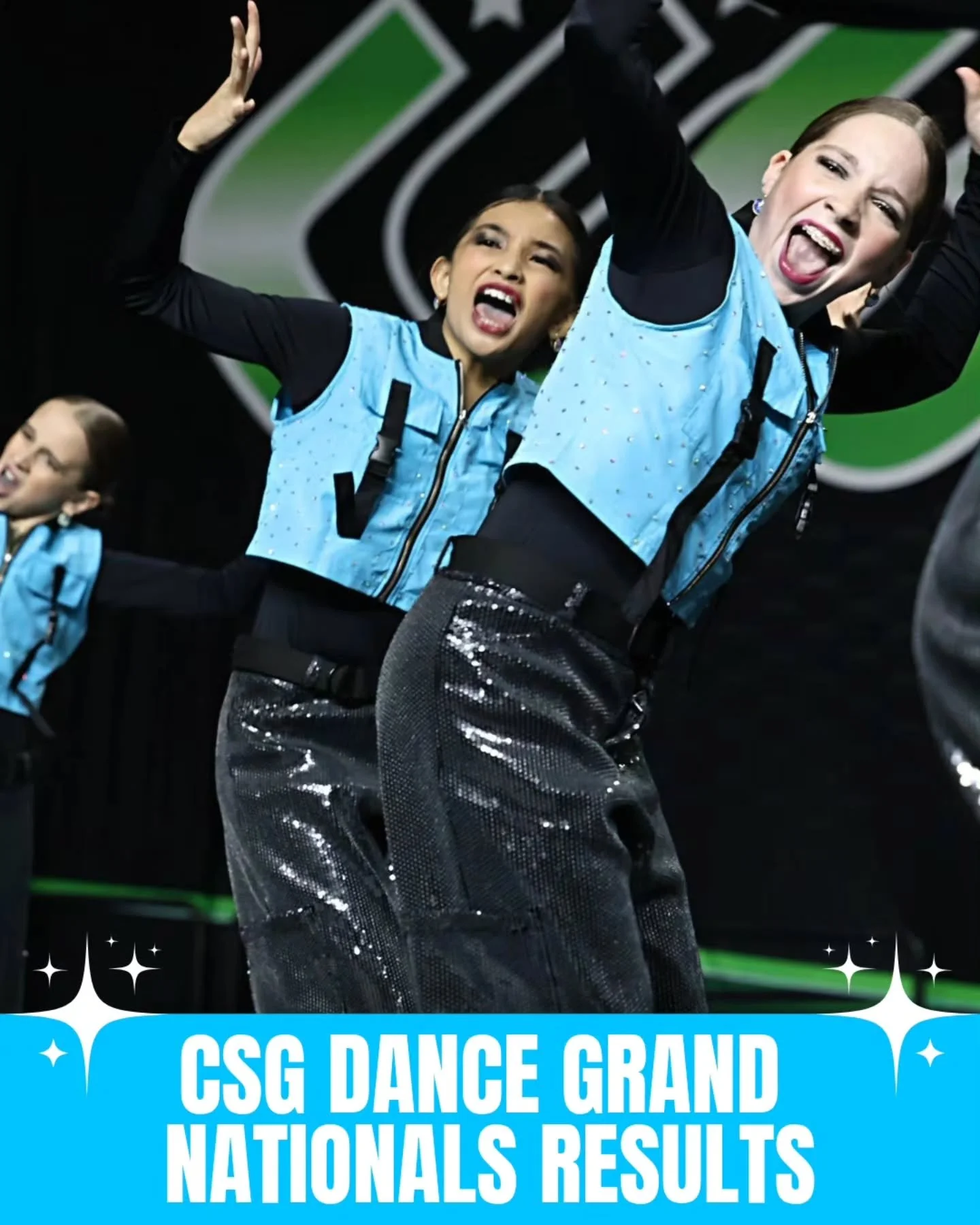 Such a wonderful way to end the regular season!! Lots of fun 🍭🍭, lots of dancing 💃💃, and lots of GREEN 🍀🍀!! We are so proud of all of our dancers and the amazing performances they gave!! Now we are off to Summit ⛰️, World's 🌏, and recital ⭐️!!