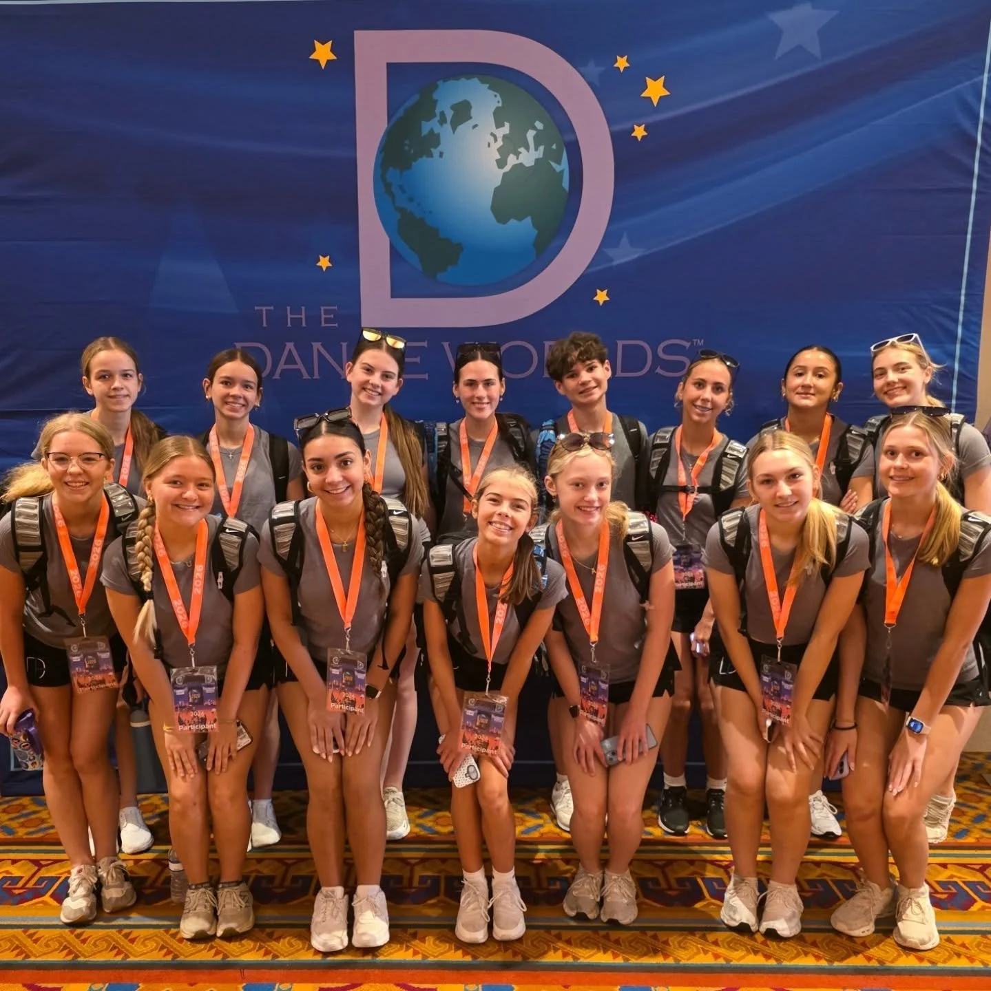 🌎 Good luck to our Senior dancers today - taking the WORLDS stage!! You guys got this!!! 🌎