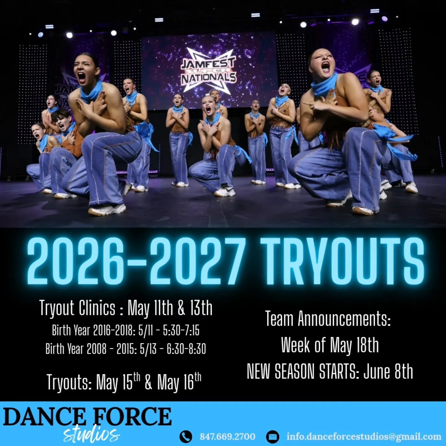 🚨🚨 It's Here - Next. Season. Is. COMING!  Registration is OPEN and we are so PUMPED!! 🚨🚨

📆Save the dates:
Tryout Clinics: May 11th ( Born 2016-2018) and May 13th (Born 2015 - 2008)
Tryouts: May 15th and 16th

Registration link in Bio.📝
Questio