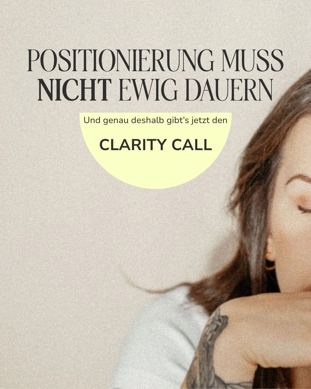 Du versuchst seit Wochen, deine Positionierung auf den Punkt zu bringen, aber immer wenn du dann was festgelegt hast, zerdenkst du doch wieder alles und schmei&szlig;t es wieder alles um und so drehst du dich seit gef&uuml;hlt hundert Jahren im Kreis