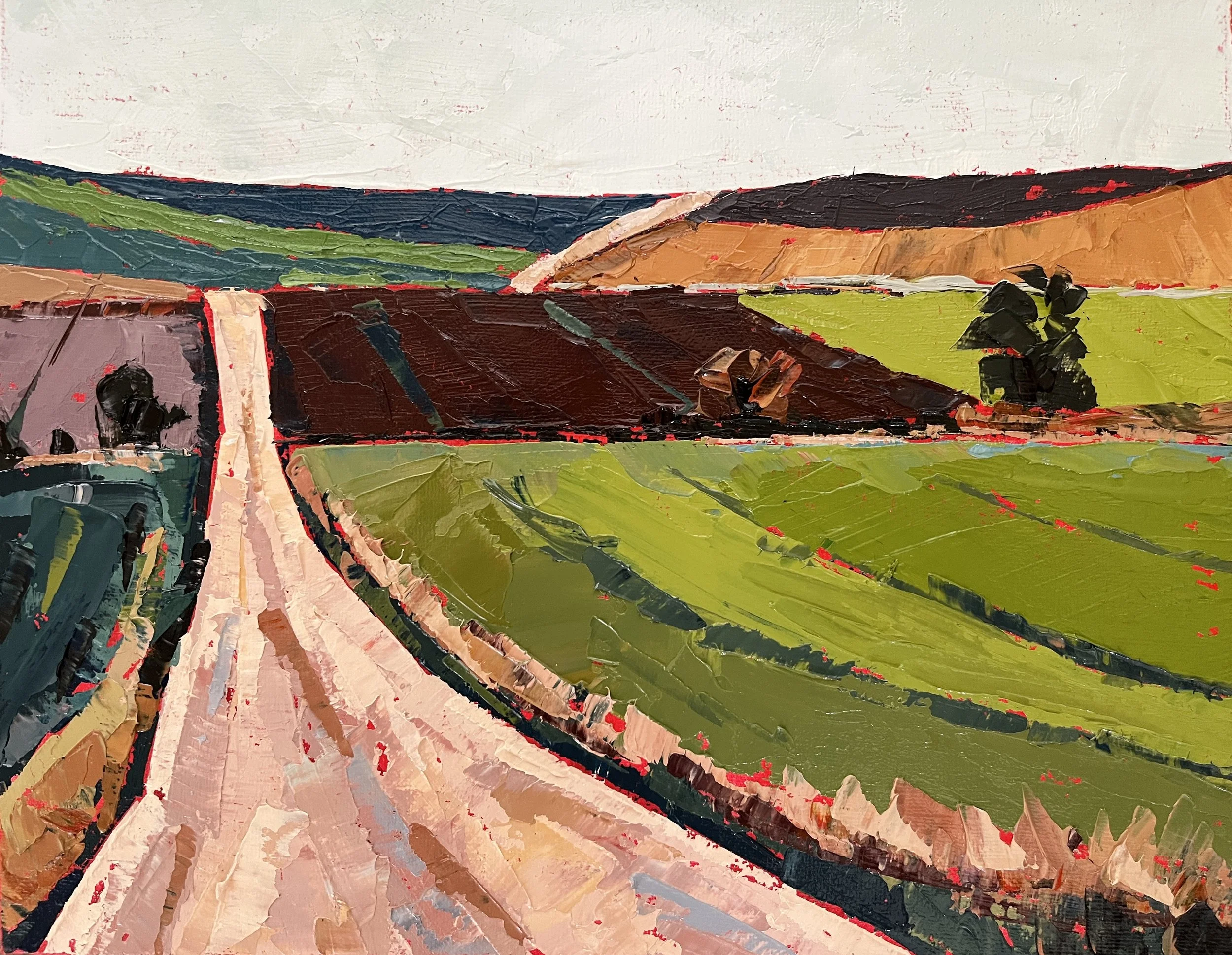 path through the hills
