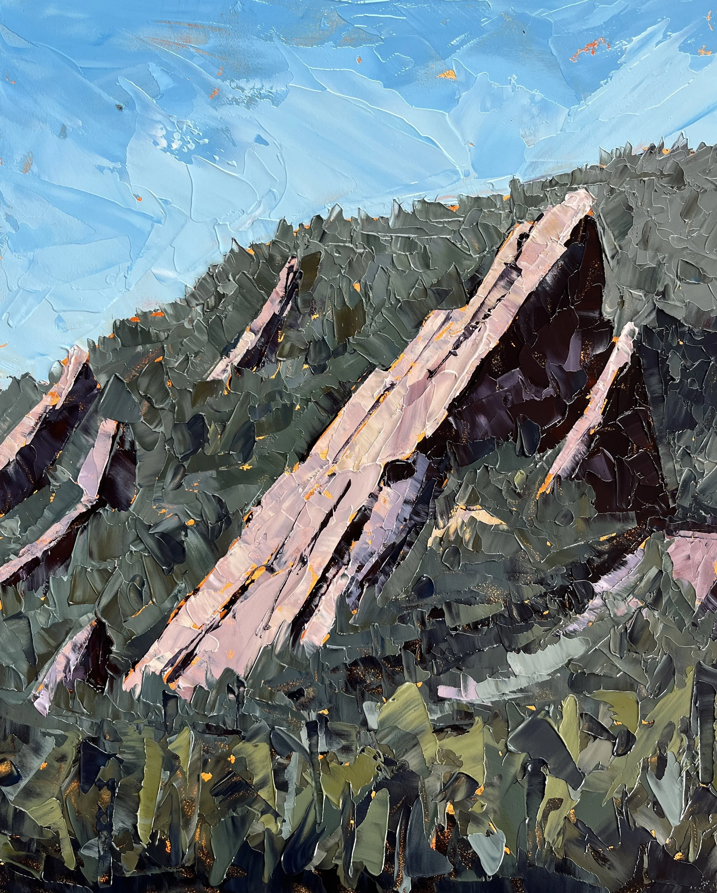 Textured painting of the third flatiron