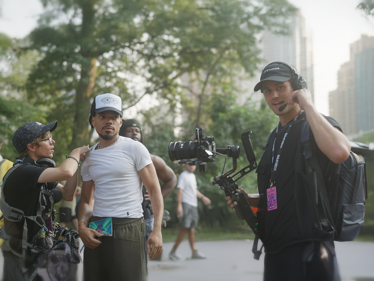 Chance the Rapper Lolla 2025, Luke Ring is working at Lollapolooza for Live Nation with JV Studios.