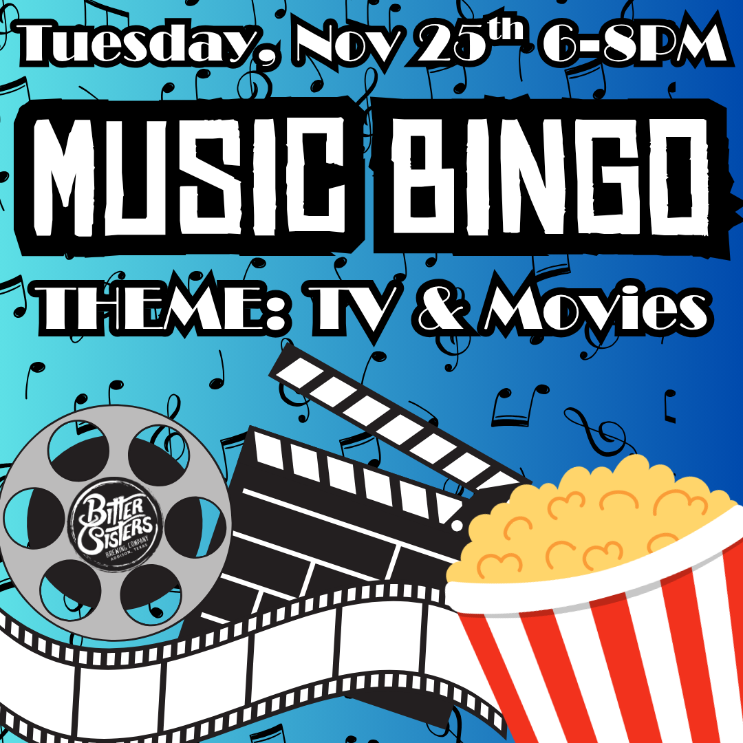 Music Bingo: TV & Movies