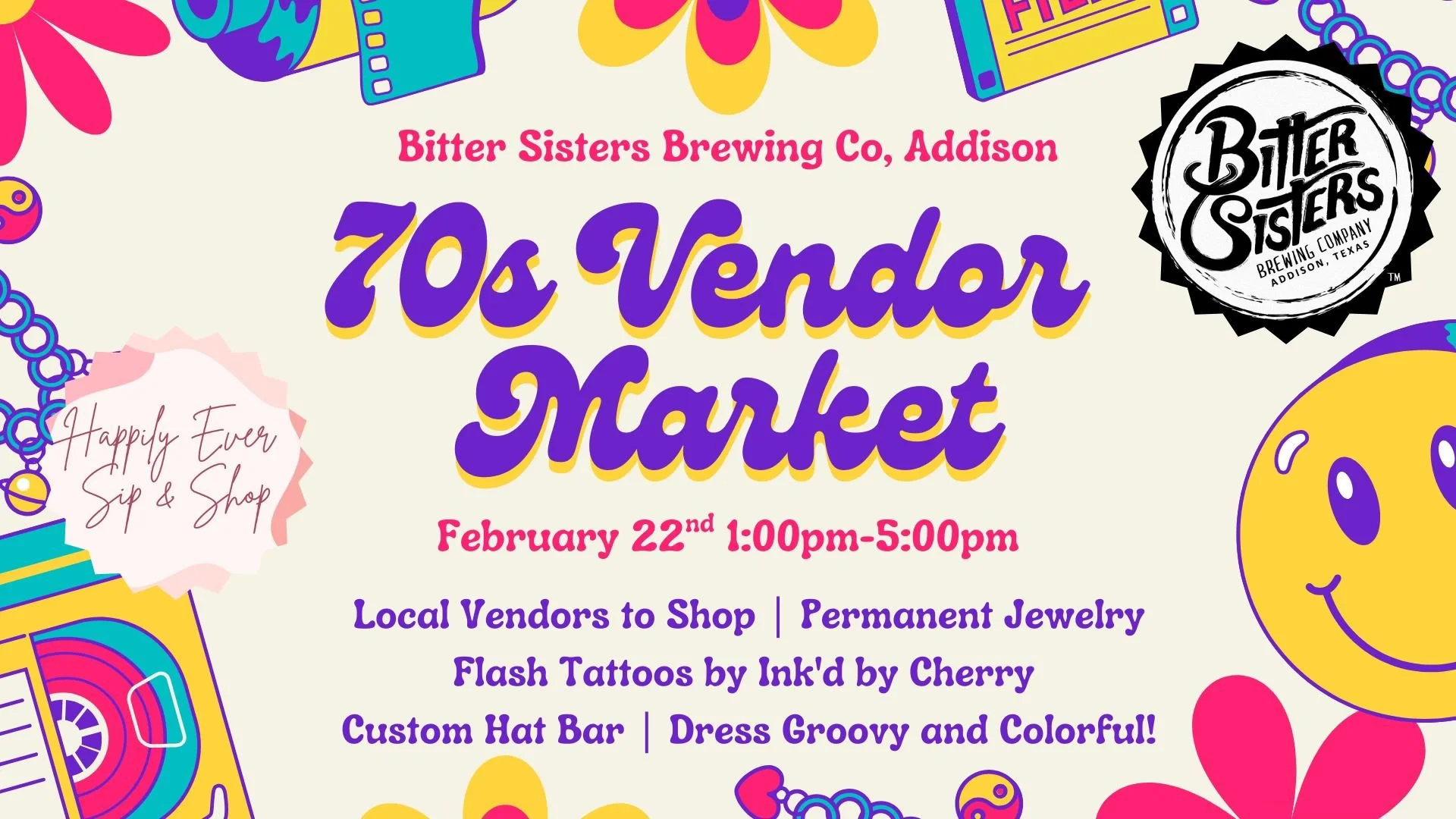 70's Indoor Pop-Up Market