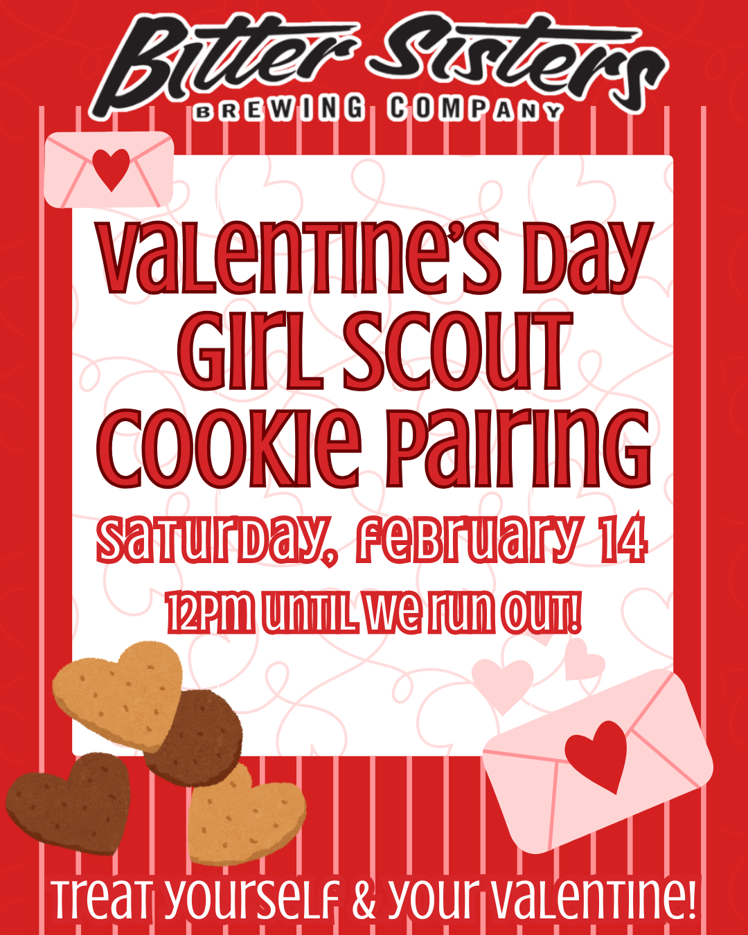 Valentine's Girl Scout Cookie Pairing