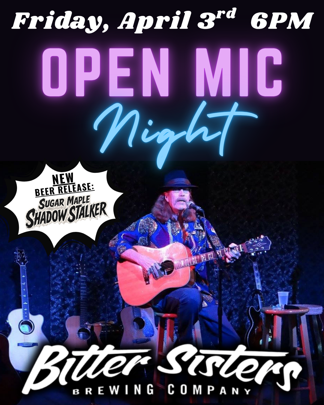 Open Mic Night w/ Dan Roark + New Beer Release