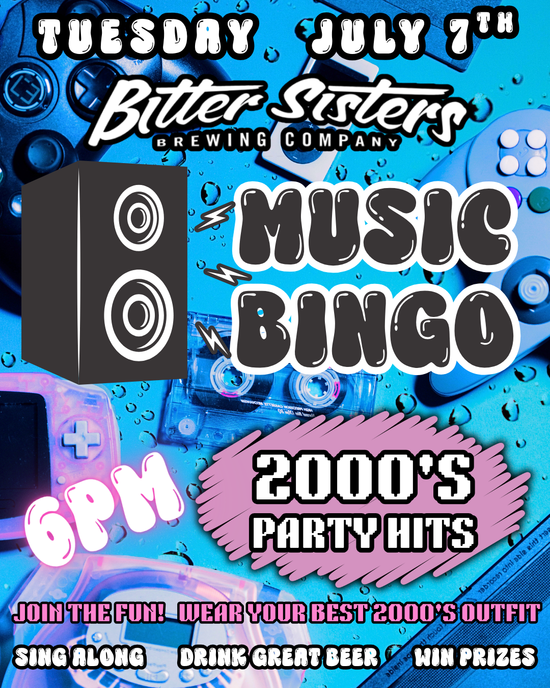 Music Bingo: 2000's Party Hits