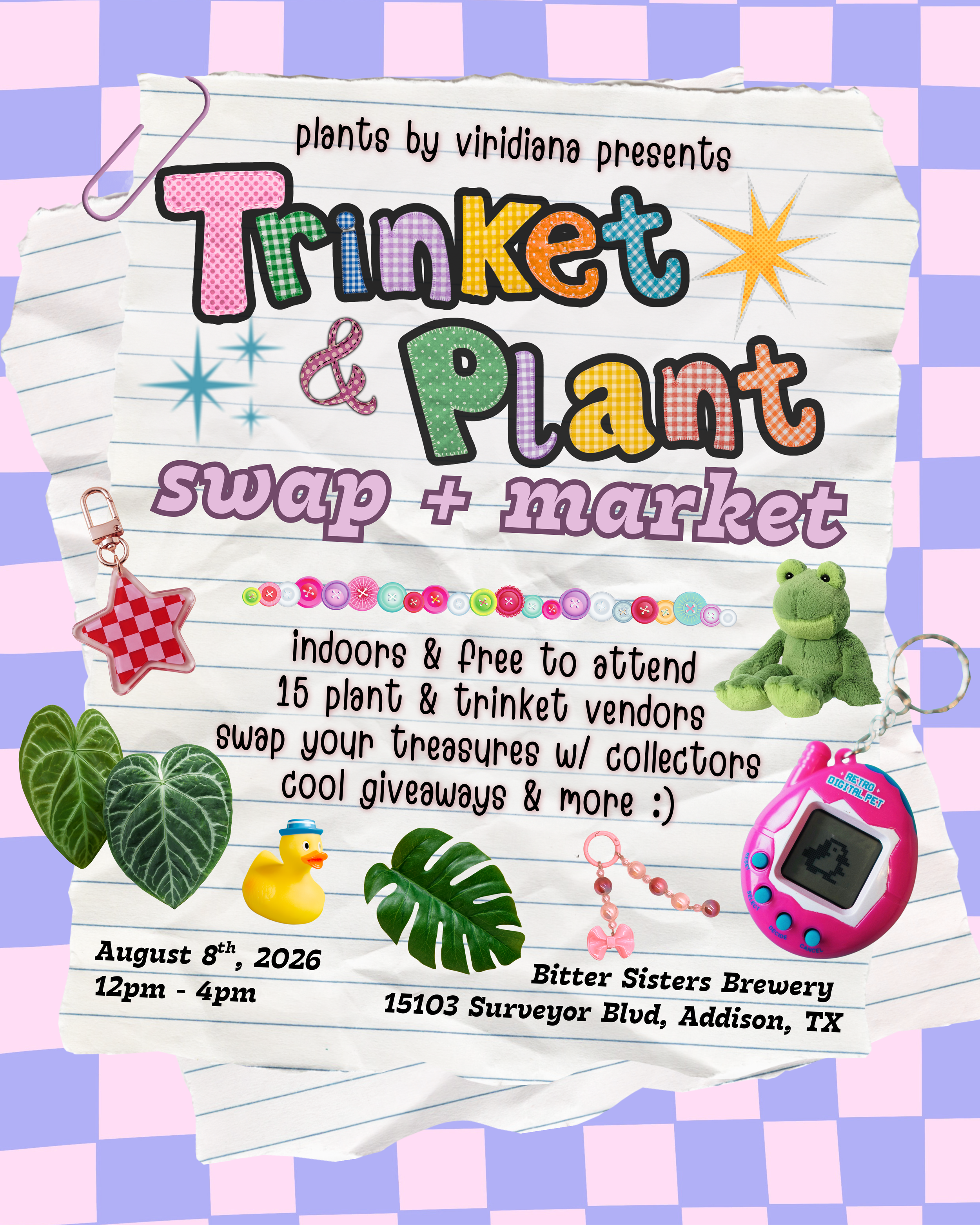 Trinket &amp; Plant Swap + Market