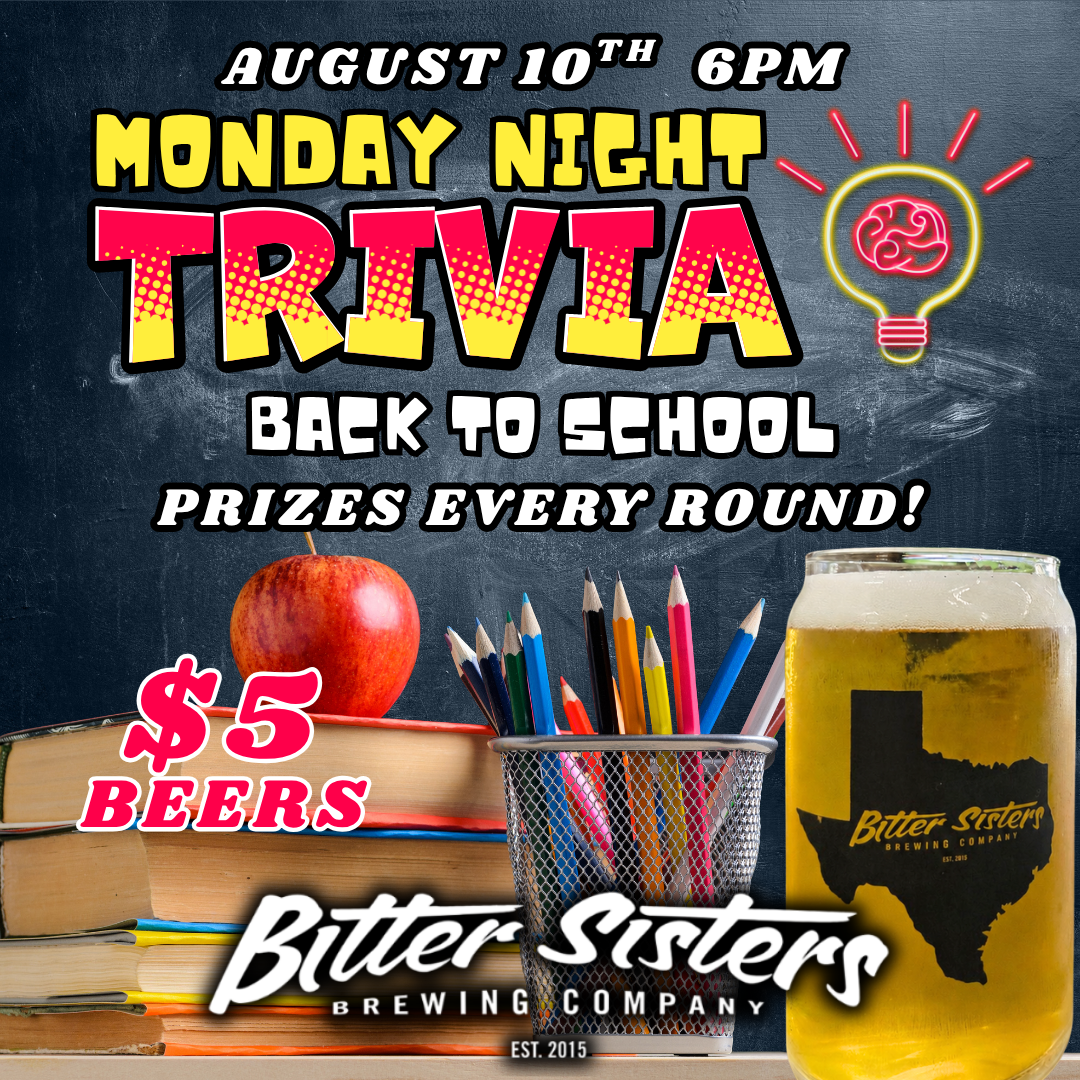 Monday Night Trivia: Back to School