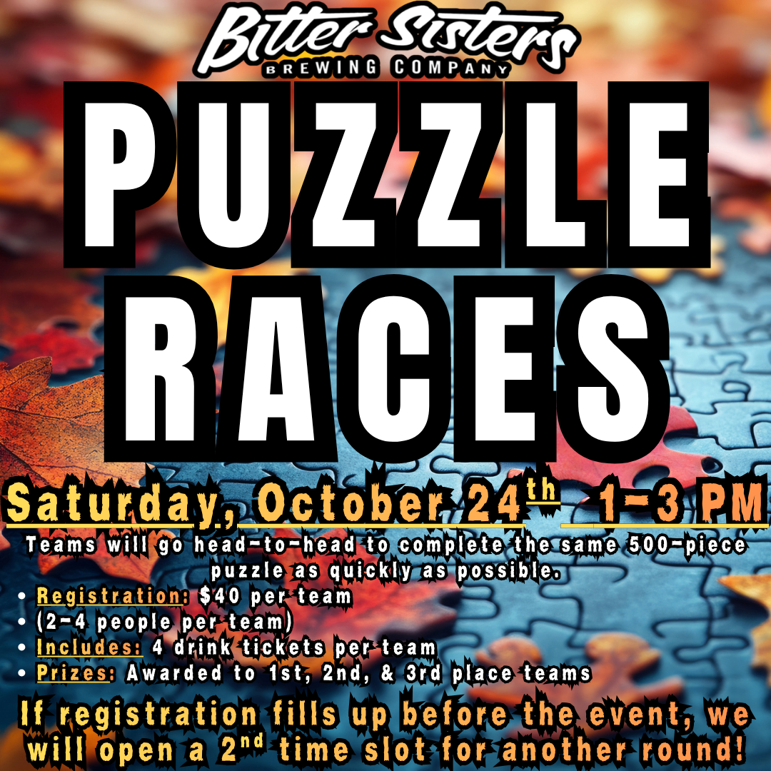 Puzzle Races -Team Registration (1-3PM)