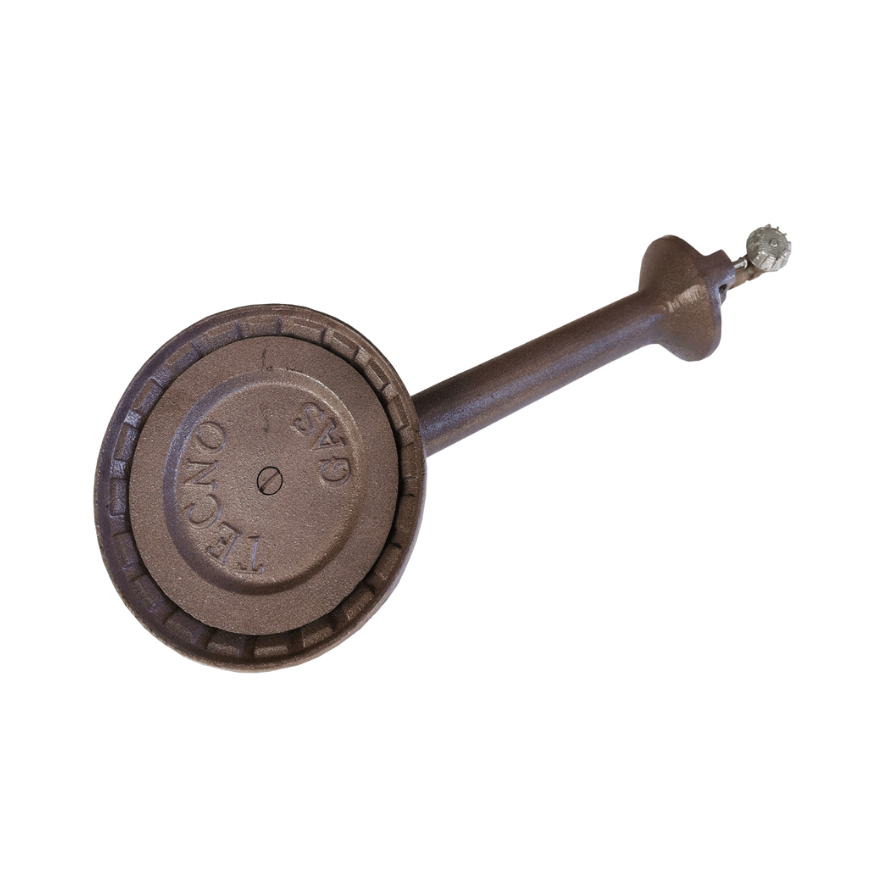 Quemador tipo pipa, hierro colado, 20 cm x 52 cm, 230.000 BTU/H, 14 PSI      