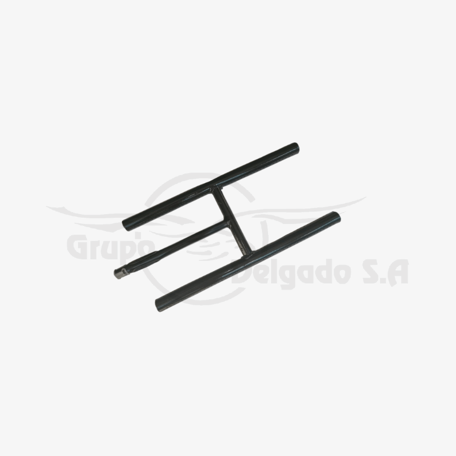 Quemador tipo H, 47 cm x 13 cm, 20.000 BTU/H