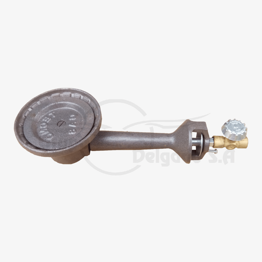 Quemador tipo pipa, hierro colado, 20 cm x 52 cm, 230.000 BTU/H, 14 PSI