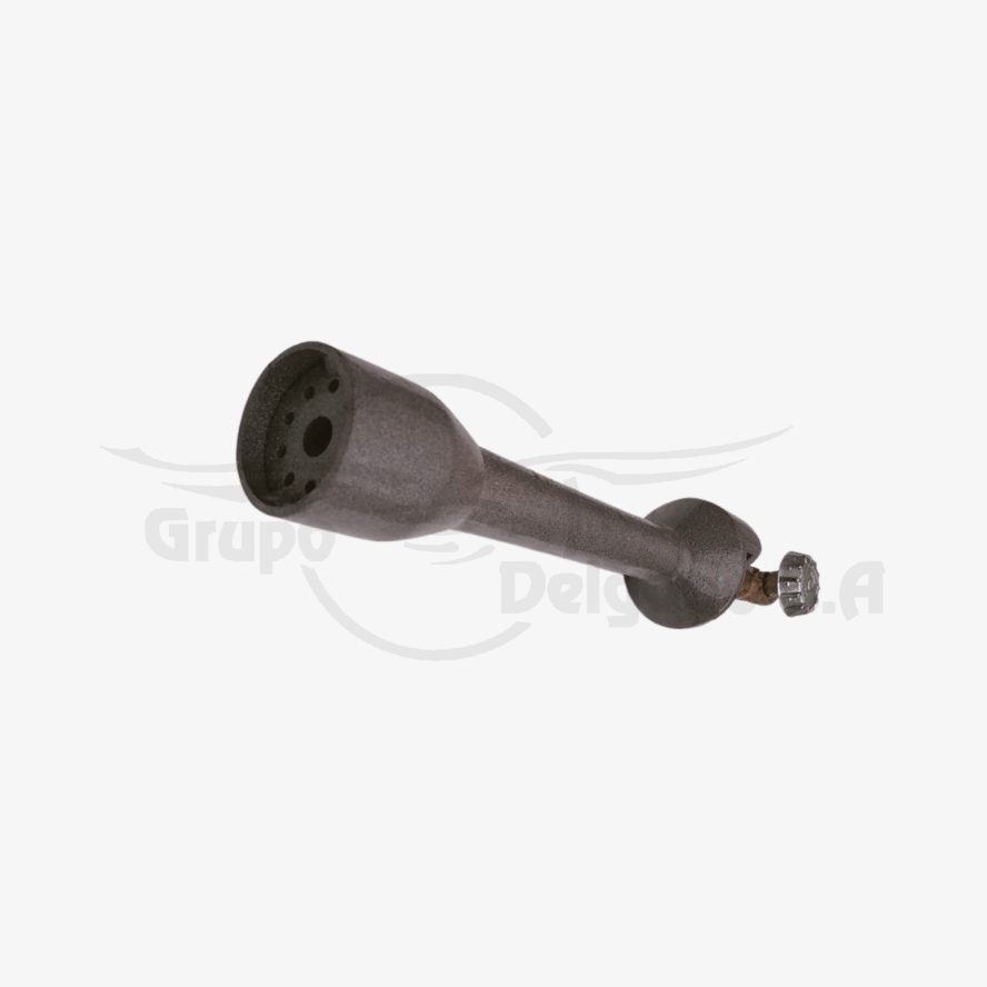 Quemador tipo recto, hierro colado, 6.5 cm x 32 cm, 74.700 BTU/H, 14 PSI