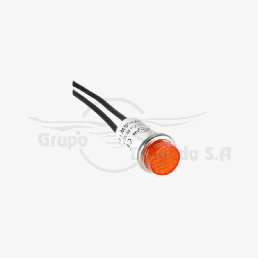 Luz piloto, 120 VAC, 1/2