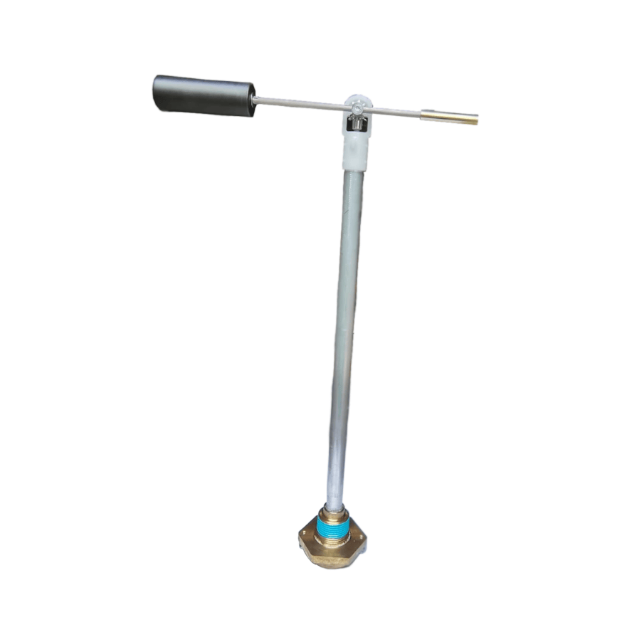 Antena de larga distancia con brazo ajustable y base de conexión