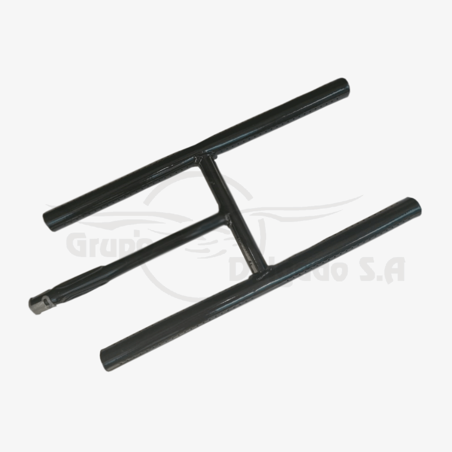 Quemador tipo H, 57 cm x 25 cm, 21.000 BTU/H