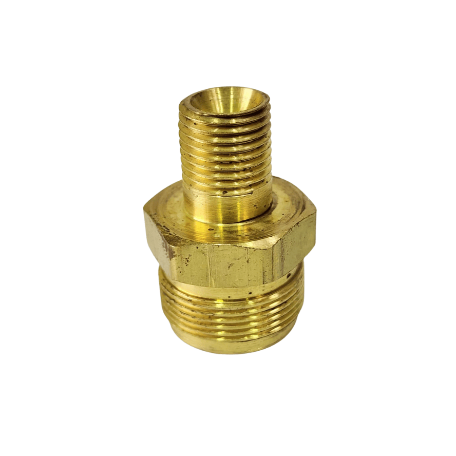 Adaptador cilindro gas butano macho