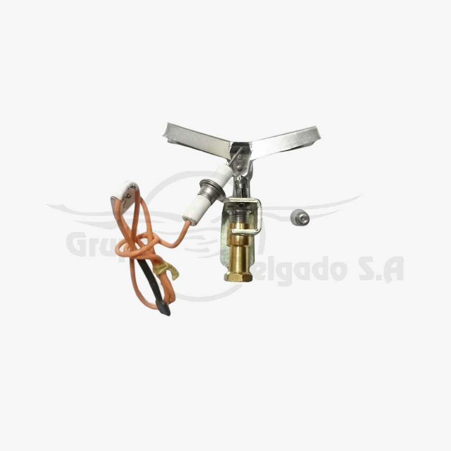 Piloto doble y largo con electrodo para gas LP