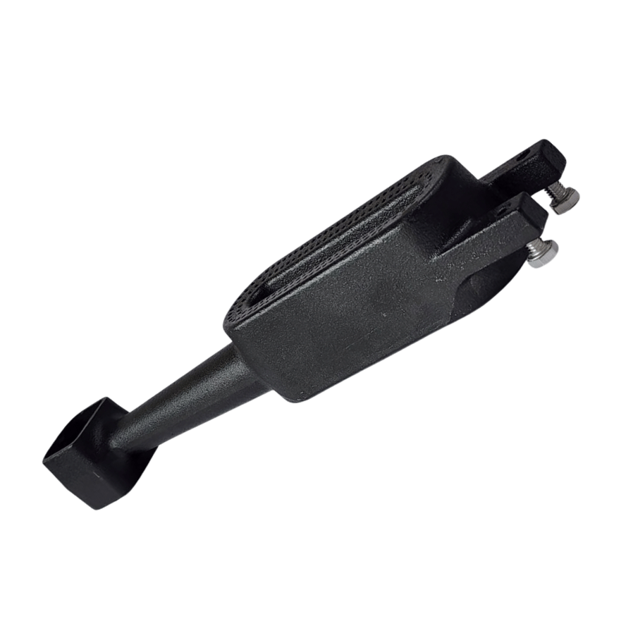 Quemador largo con tornillos para freidor de 37x6 cm | 30,000 BTU/h