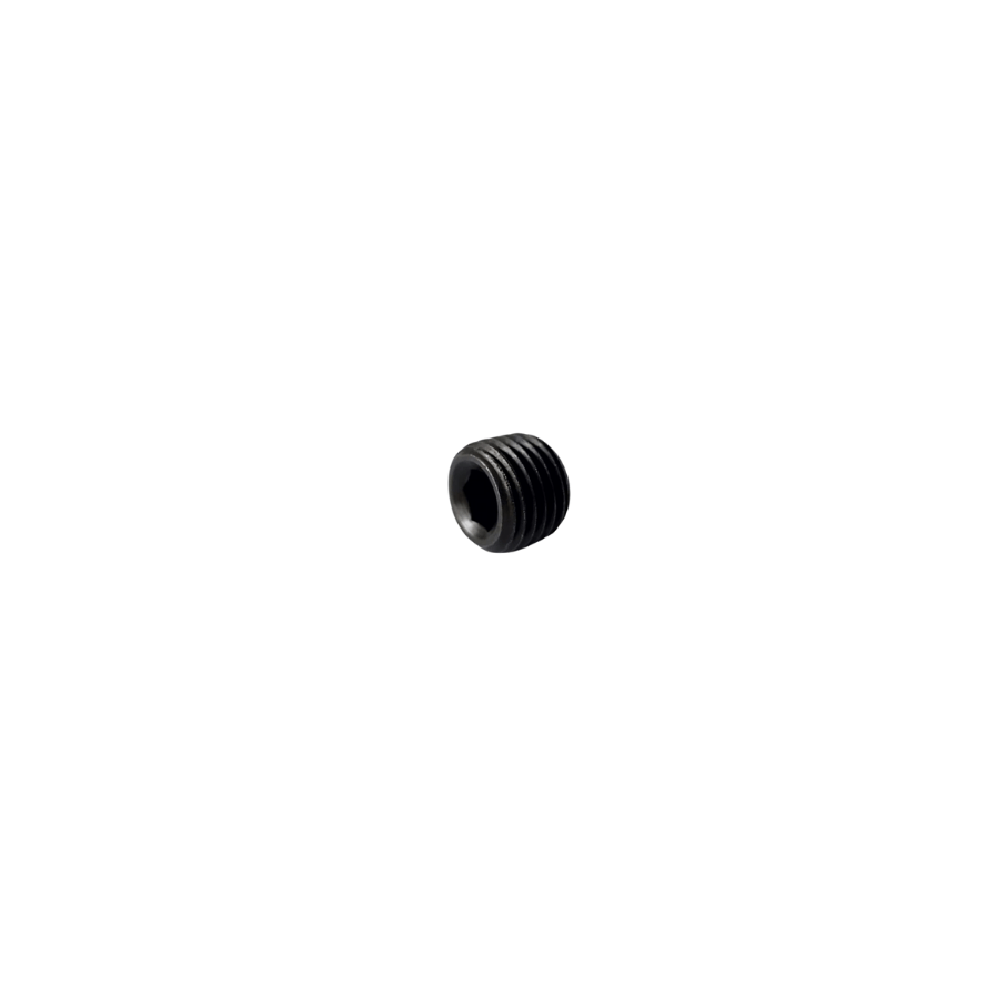 Tapón Pavonado 1/4” MNPT