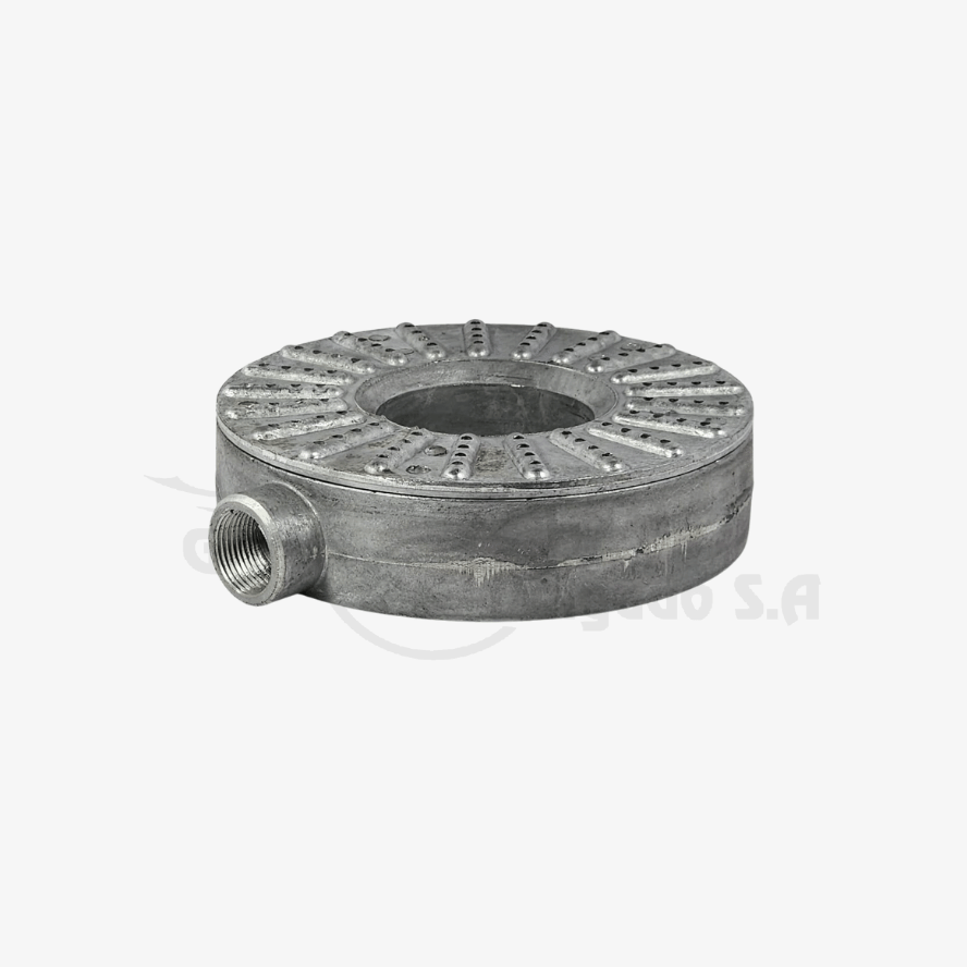 Quemador Tipo Regadera de 6-1/2” para Gas LP – 13.500 BTU/h
