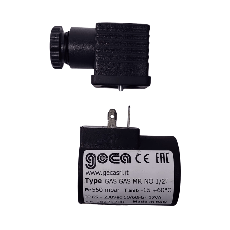 Bobina para válvula, N.A.R.M 230 VAC, 7 PSI