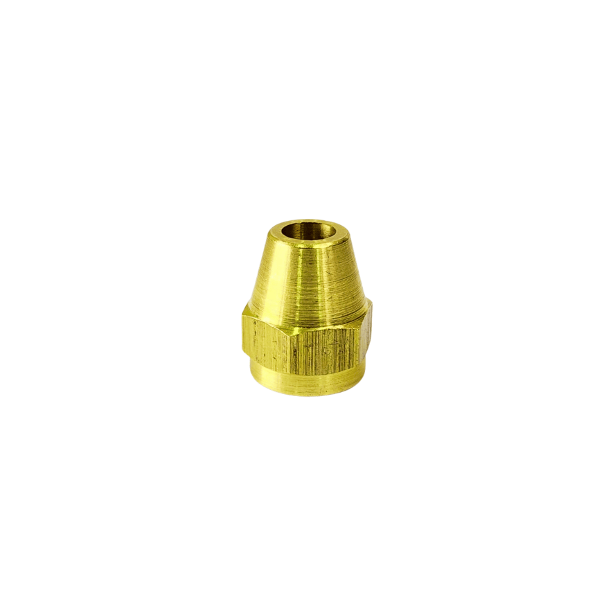 Tuerca cónica latón 1/4” H-Flare