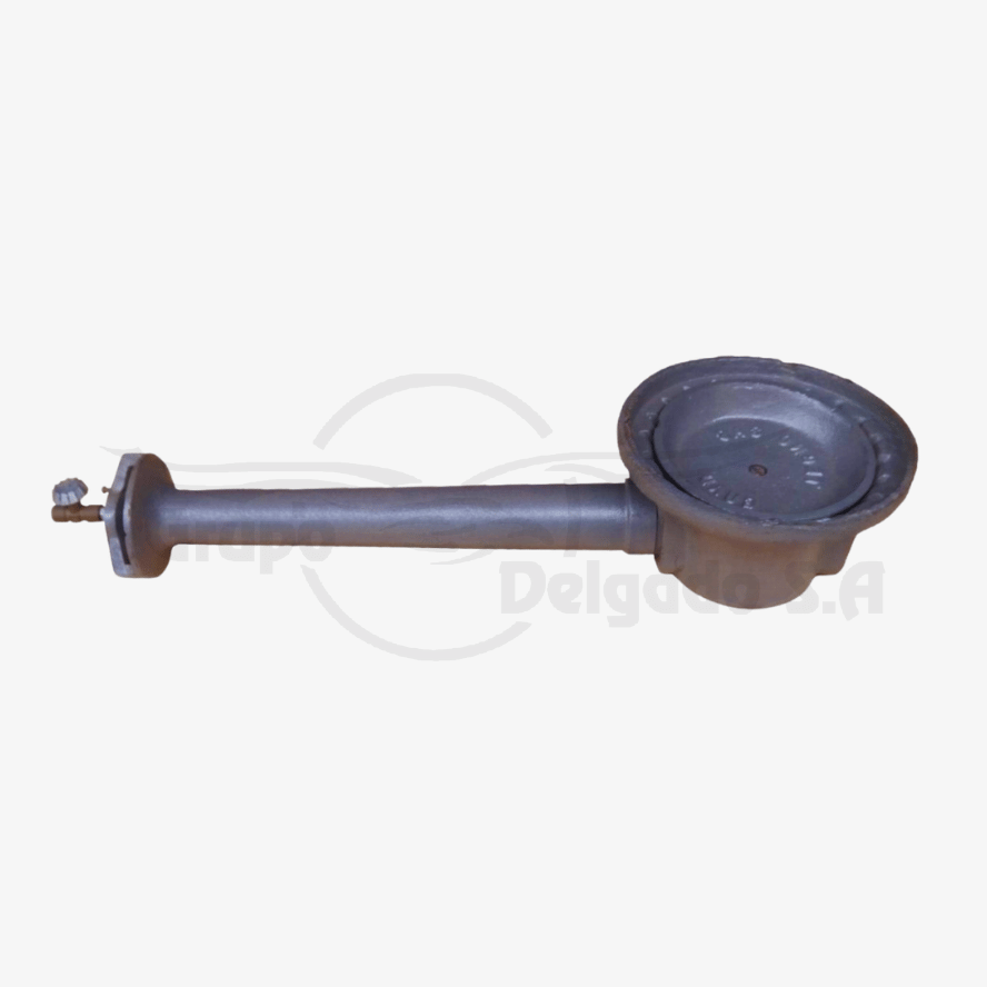 Quemador tipo pipa, hierro colado, 26 cm x 81 cm, 562.000 BTU/H, 14  PSI
