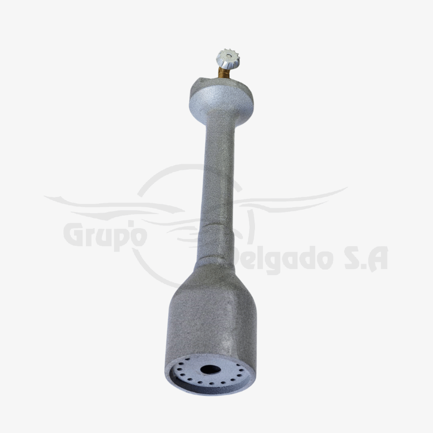 Quemador tipo recto, hierro colado, 11 cm x 51 cm, 230.000 BTU/H, 14 PSI
