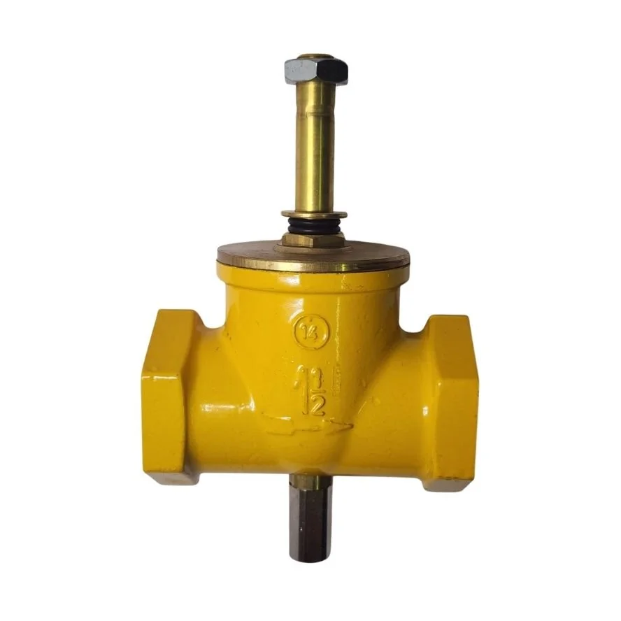 Válvula solenoide R.M.N.C,Entrada y salida 1-1/2" HNPT, 85 PSI