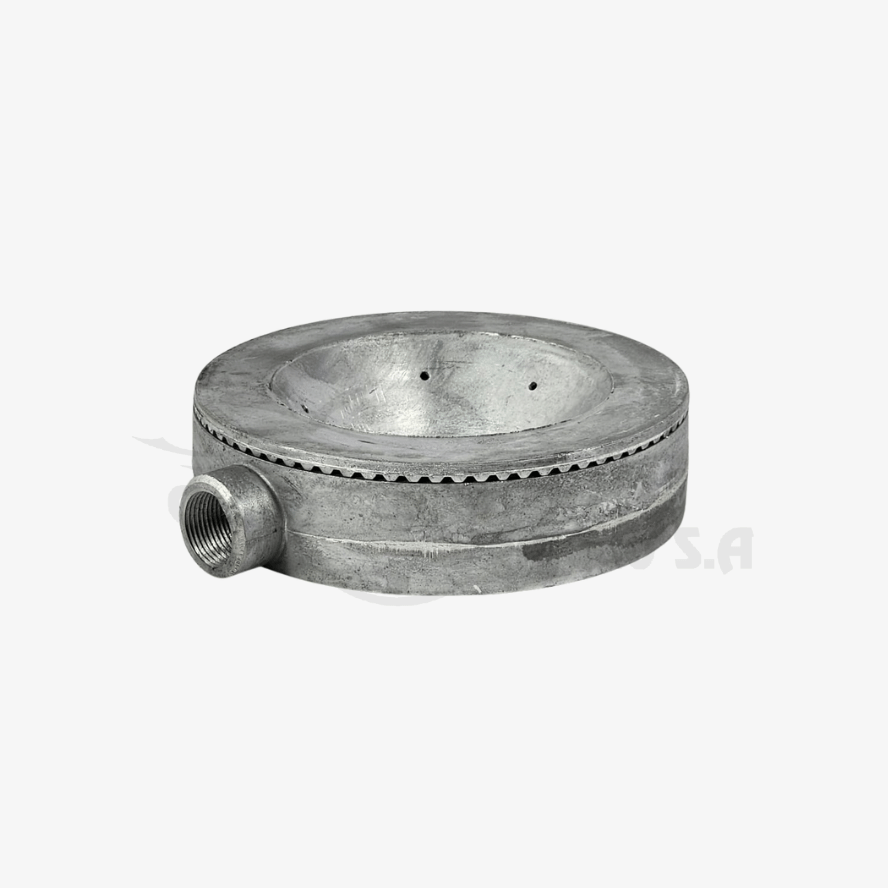 Quemador de Aluminio de 6-1/2” para Gas LP – 11.000 BTU/h