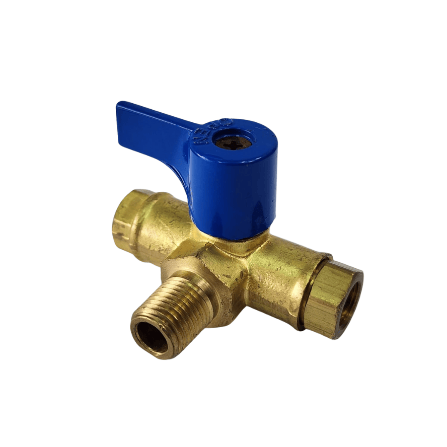 “T” check manual latón para cilindro de Gas LP