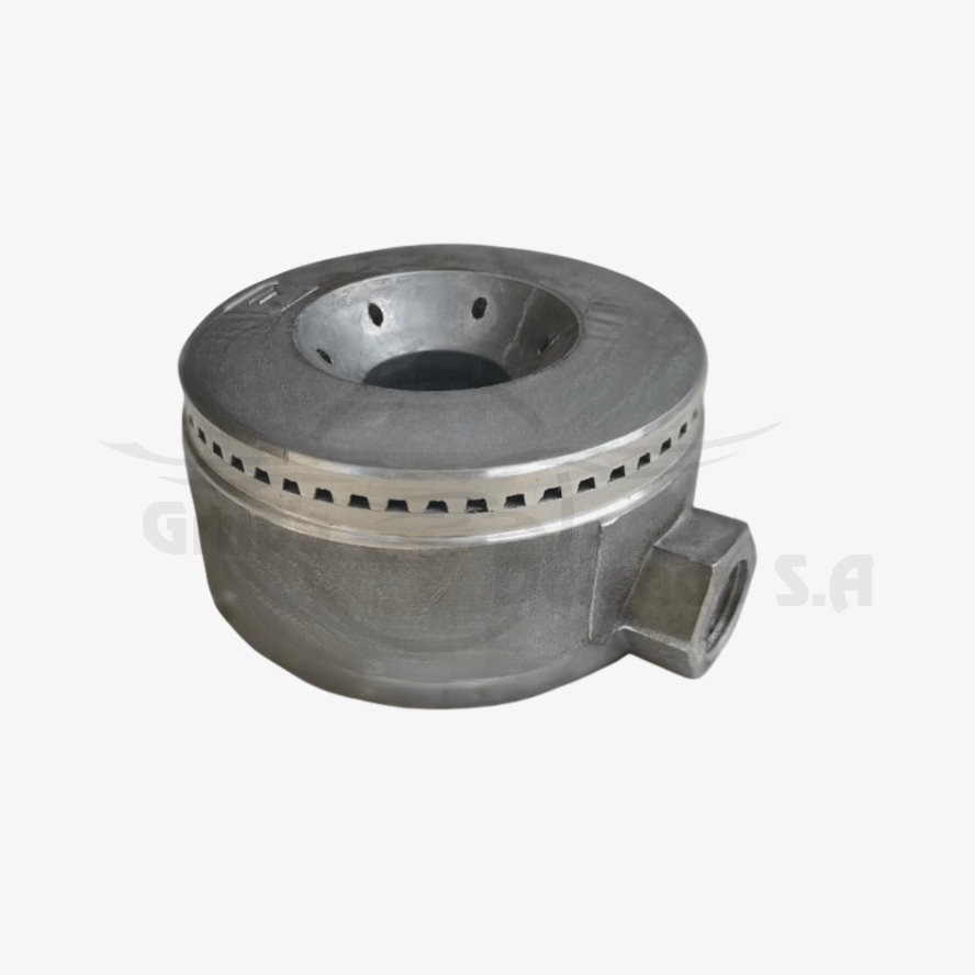 Quemador grande de aluminio 10.5 cm, 9000 BTU/H